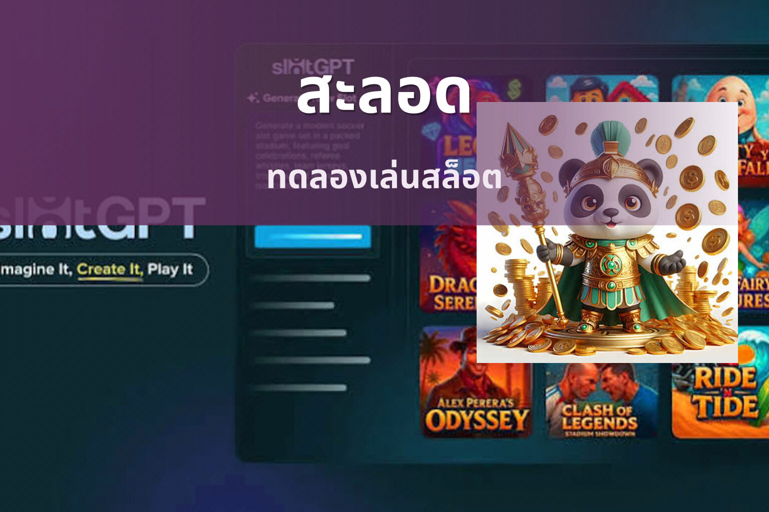 สะลอด ทดลองเล่นสล็อต