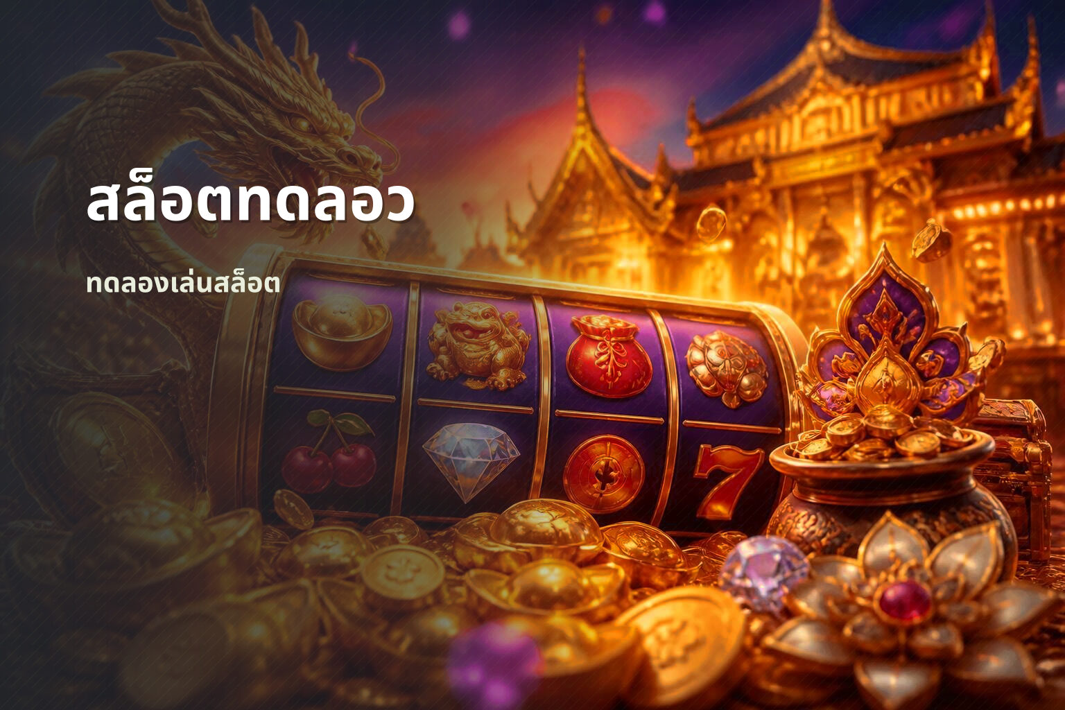 สล็อตทดลอว ทดลองเล่นสล็อต