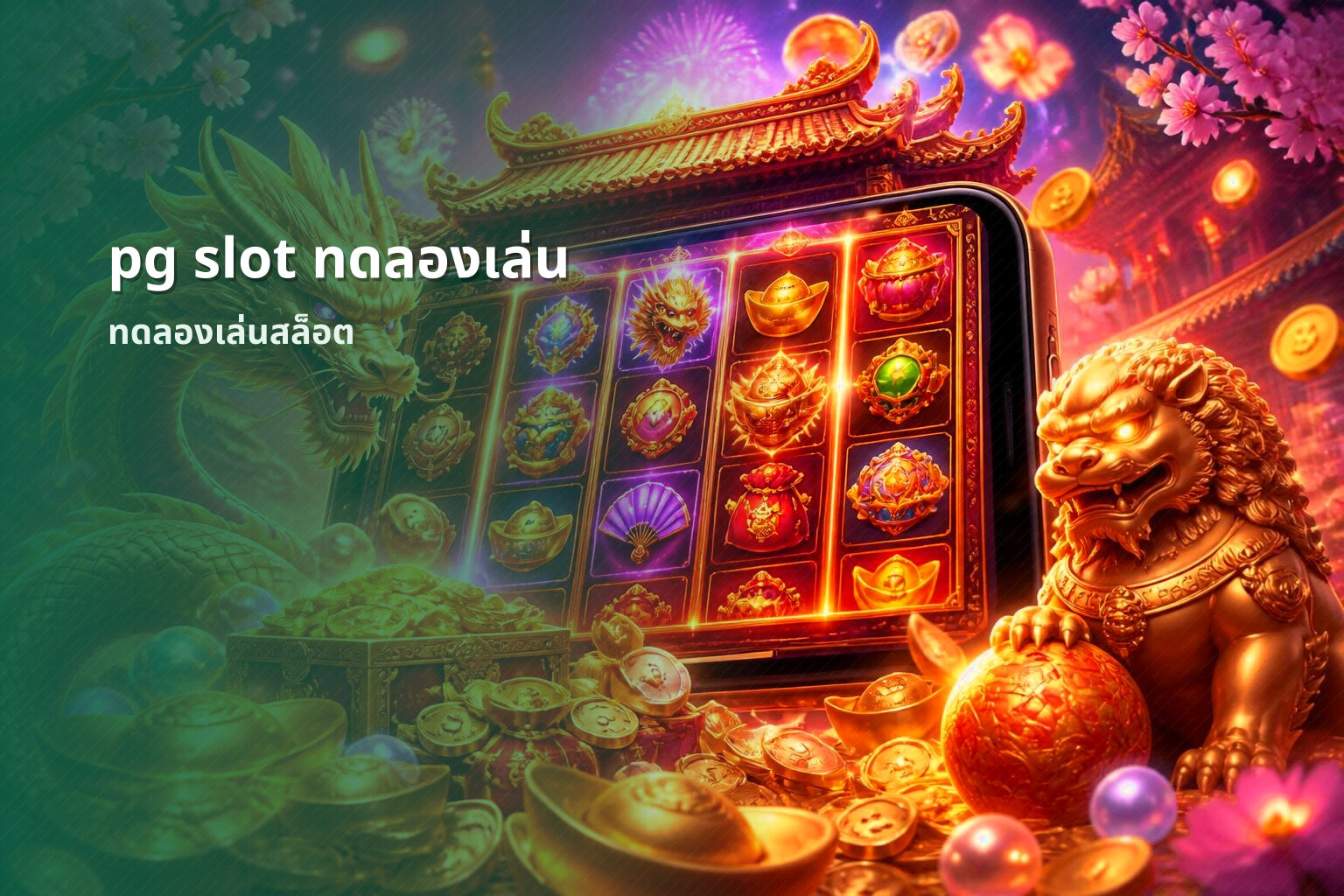pg slot ทดลองเล่น - online slot games