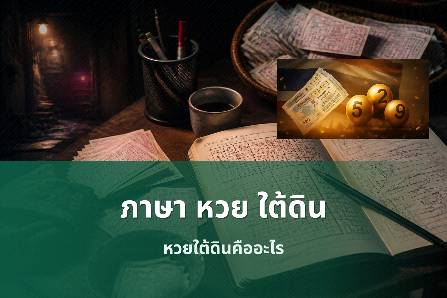 ภาษา หวย ใต้ดิน - หวยใต้ดิน