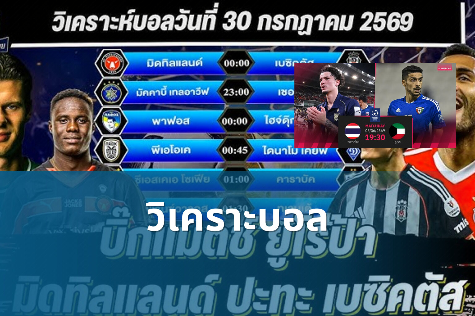 วิเคราะบอล - football analysis