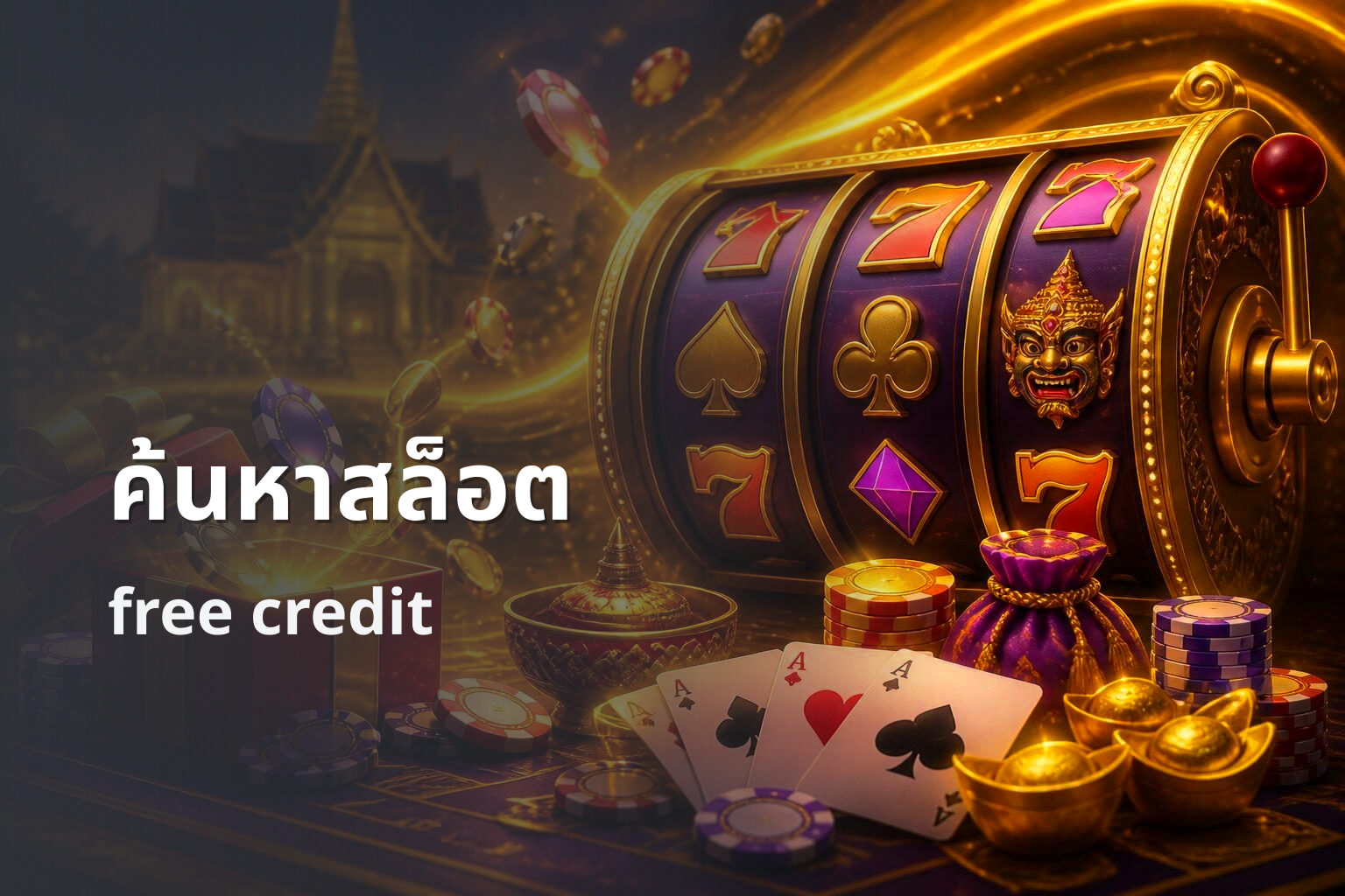 ค้นหาสล็อต free credit