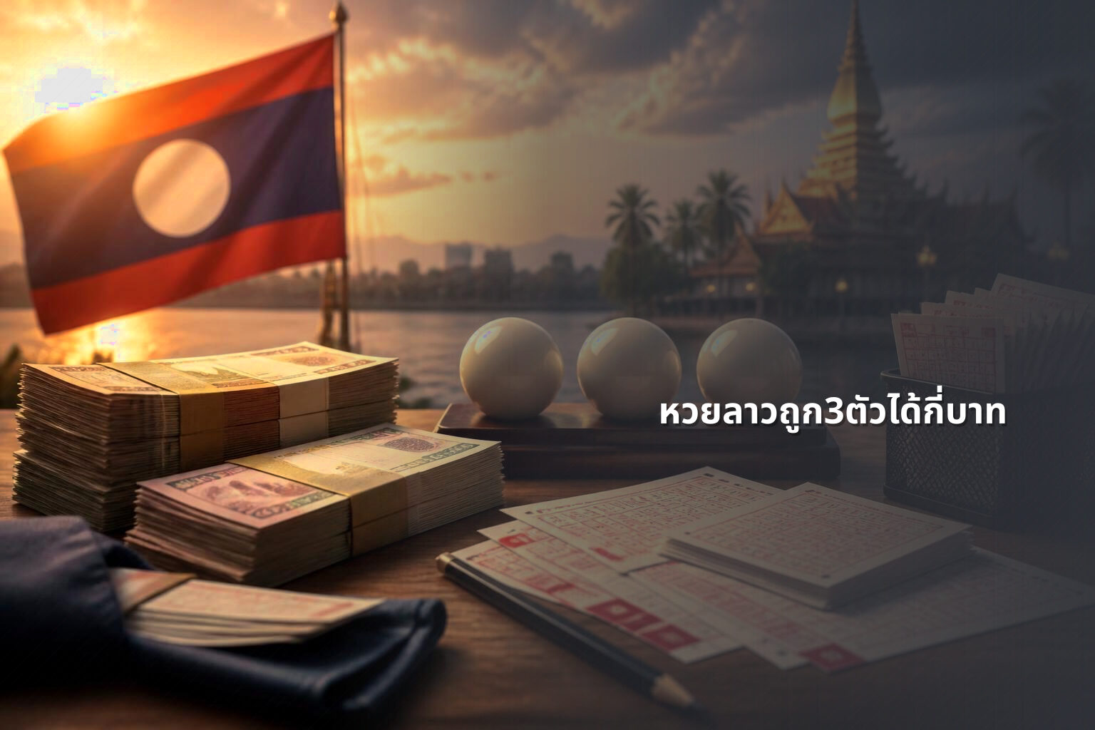 หวยลาวถูก3ตัวได้กี่บาท - lottery payout information