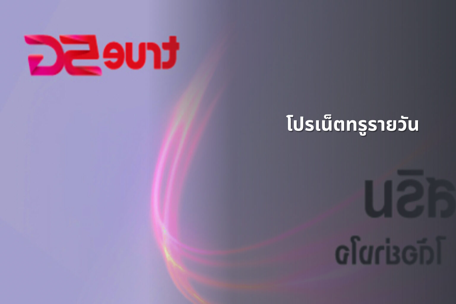 โปรเน็ตทรูรายวัน - internet services
