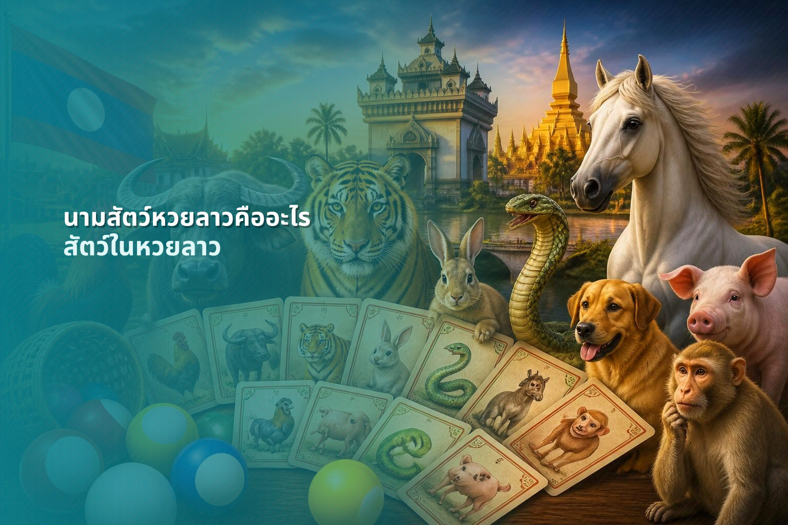 นามสัตว์หวยลาวคืออะไร สัตว์ในหวยลาว