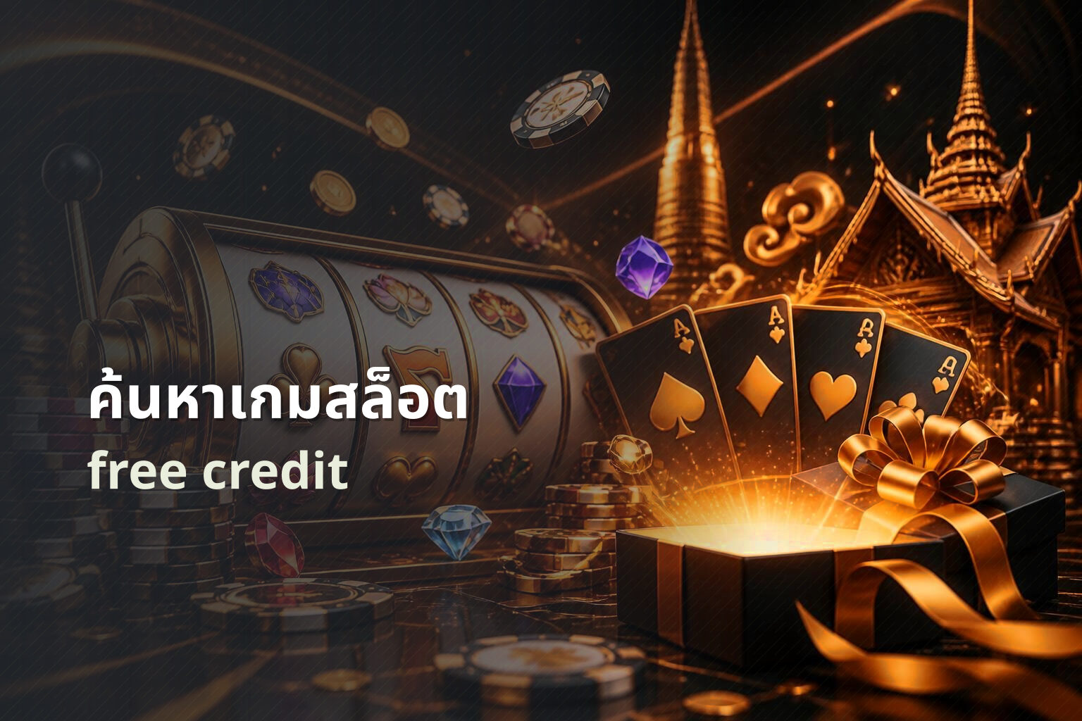 ค้นหาเกมสล็อต free credit