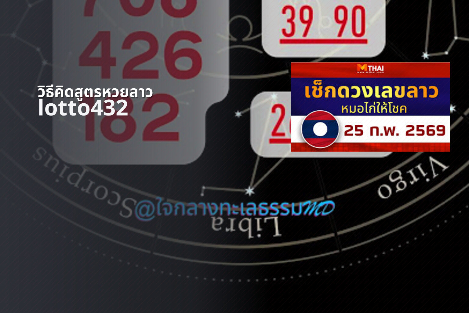 วิธีคิดสูตรหวยลาว lotto432