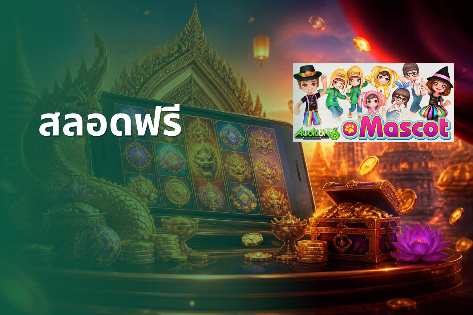 สลอดฟรี - slot game trial