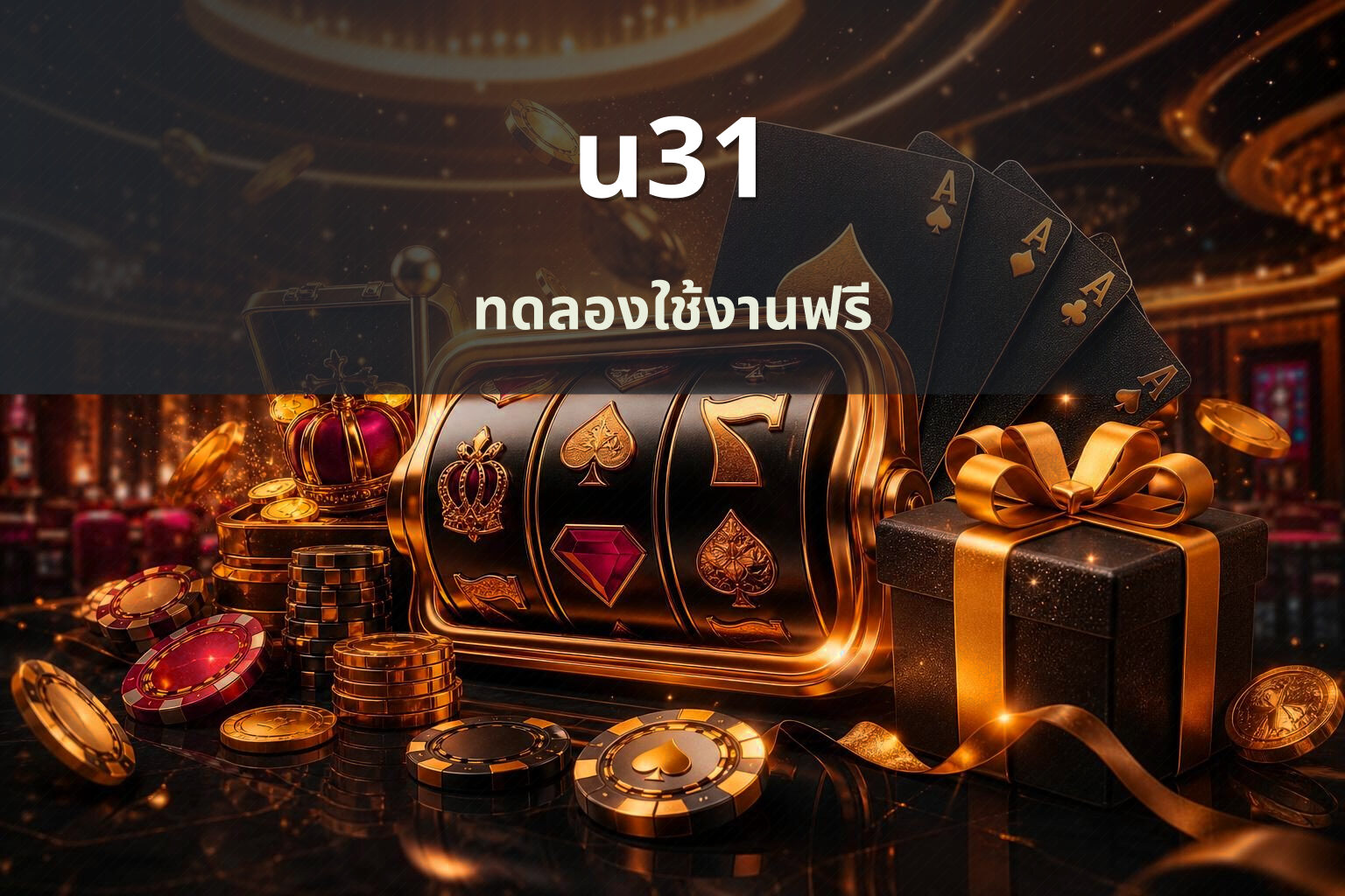 u31 ทดลองใช้งานฟรี