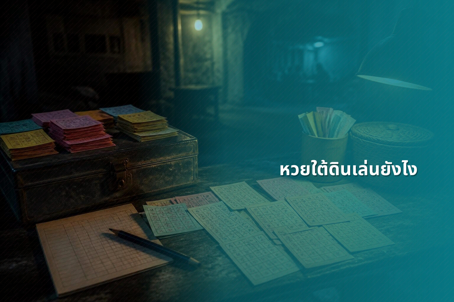 หวยใต้ดินเล่นยังไง - หวยใต้ดิน