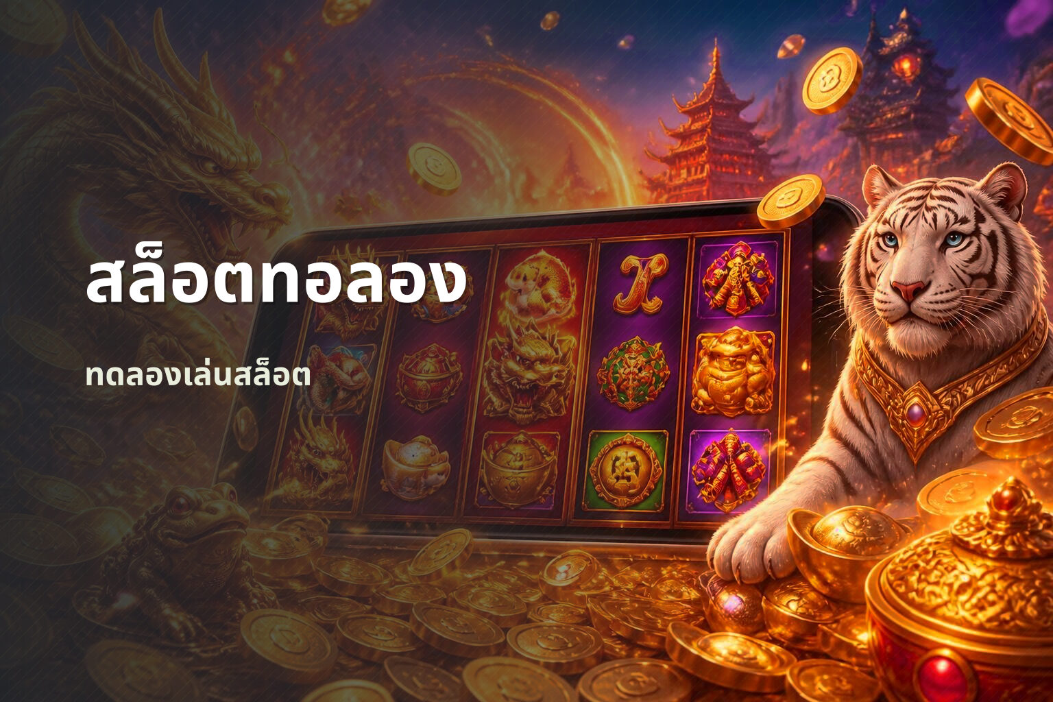 สล็อตทอลอง ทดลองเล่นสล็อต