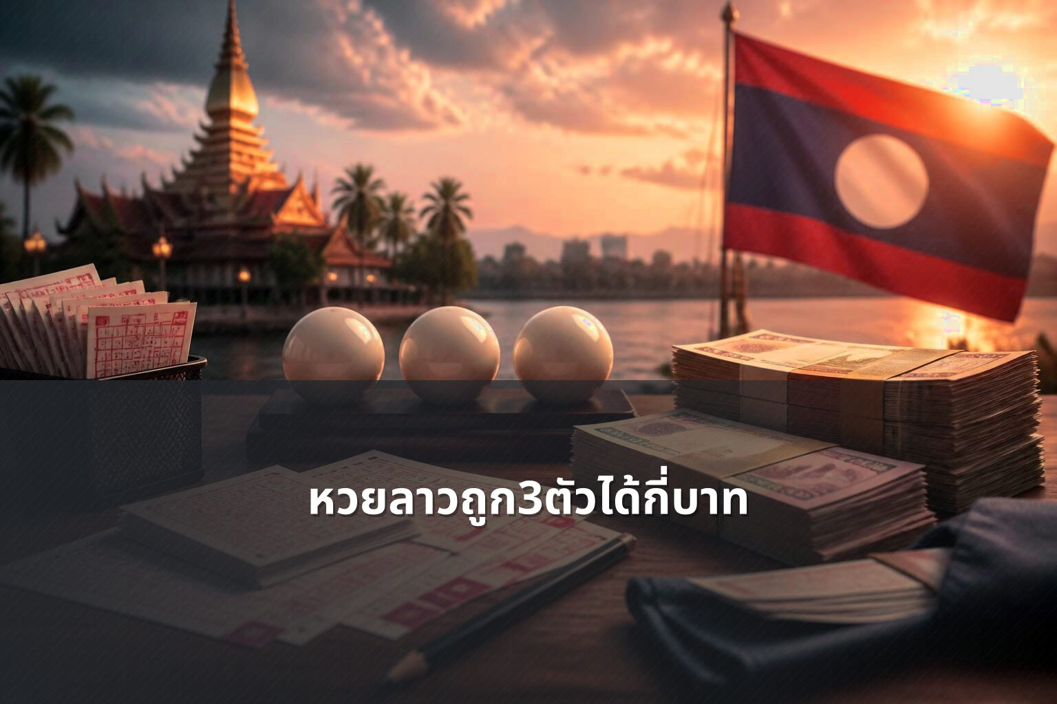 หวยลาวถูก3ตัวได้กี่บาท - lottery payout information
