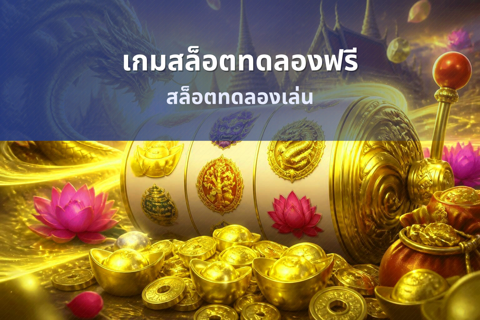 เกมสล็อตทดลองฟรี สล็อตทดลองเล่น
