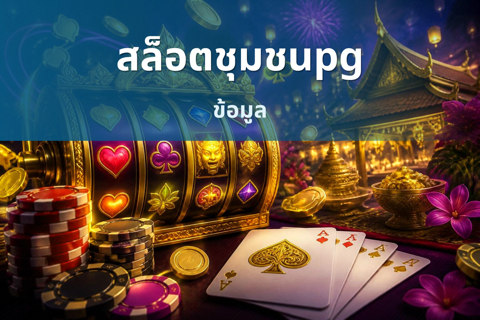 สล็อตชุมชนpg ข้อมูล
