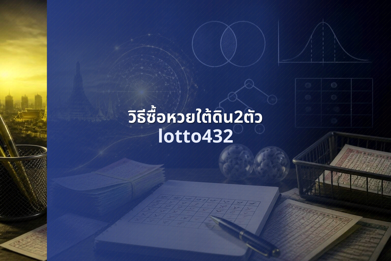 วิธีซื้อหวยใต้ดิน2ตัว lotto432