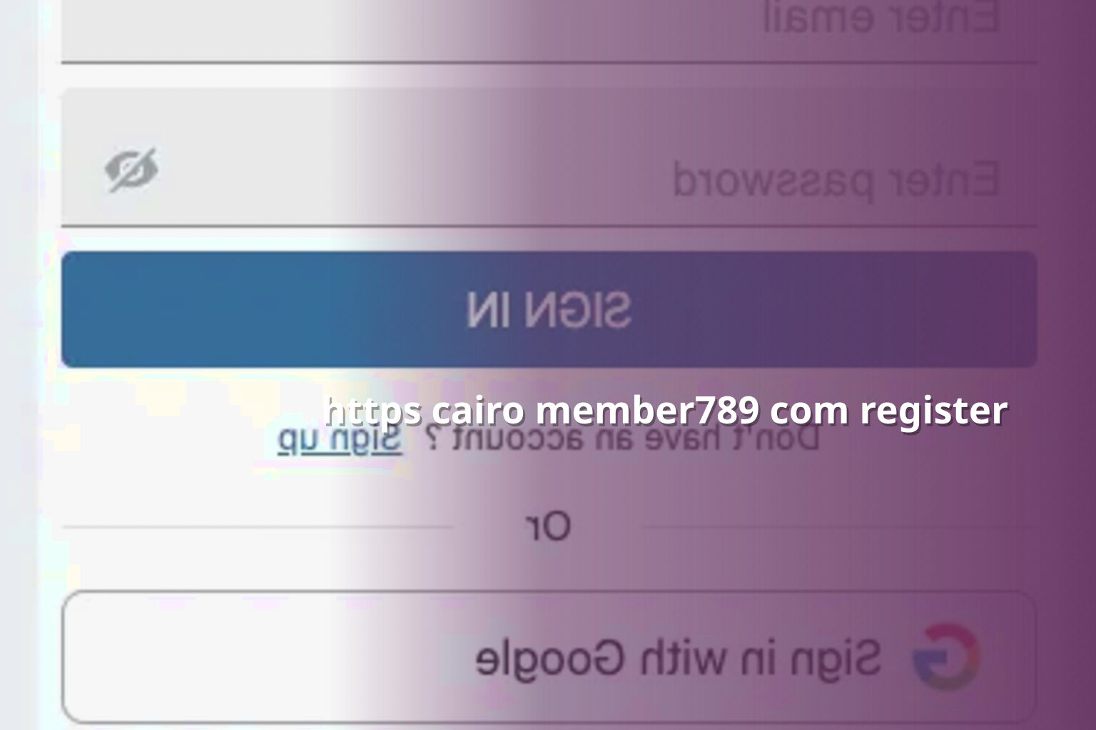 https cairo member789 com register - registration access