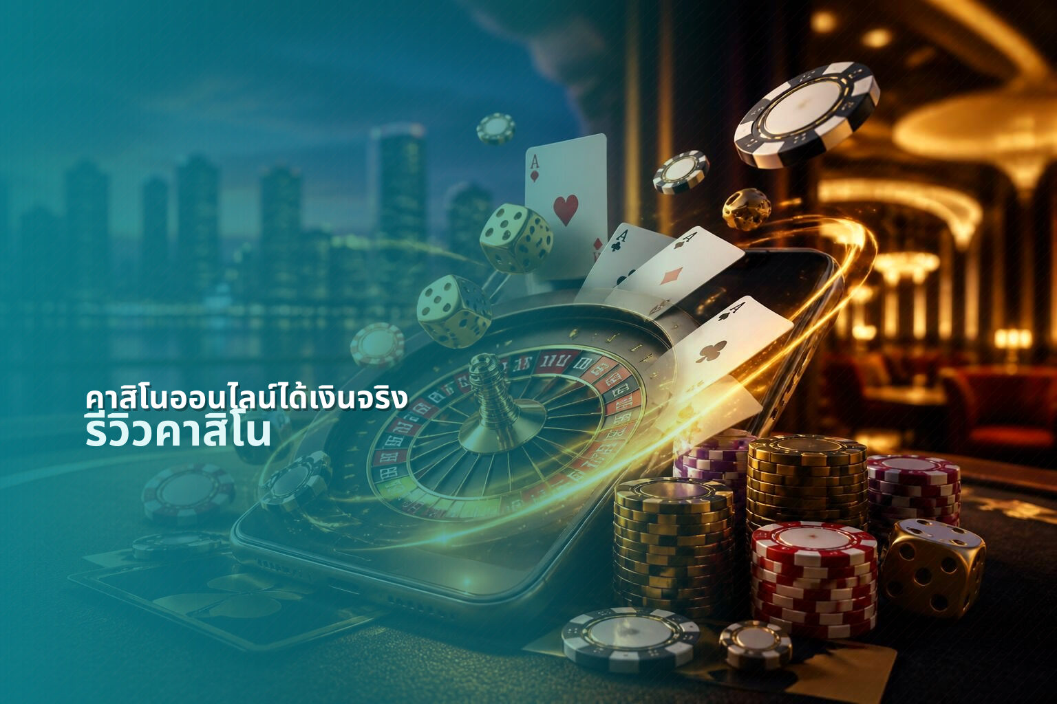 คาสิโนออนไลน์ได้เงินจริง - online gambling