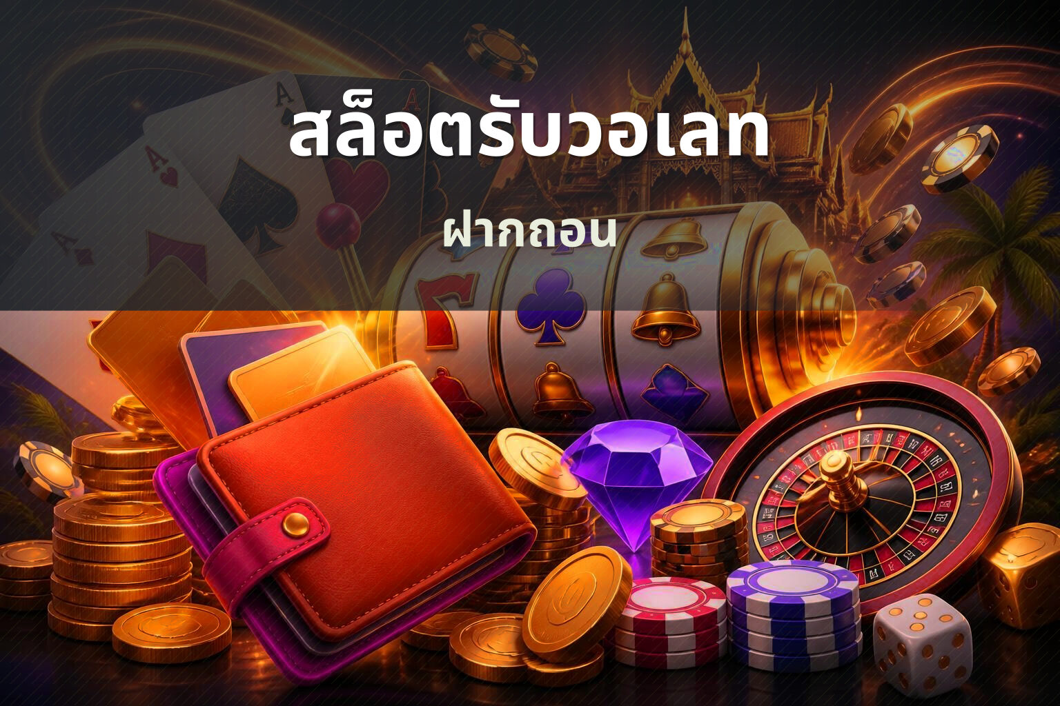 สล็อตรับวอเลท - payment service