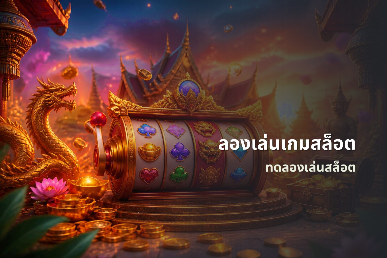 ลองเล่นเกมสล็อต ทดลองเล่นสล็อต