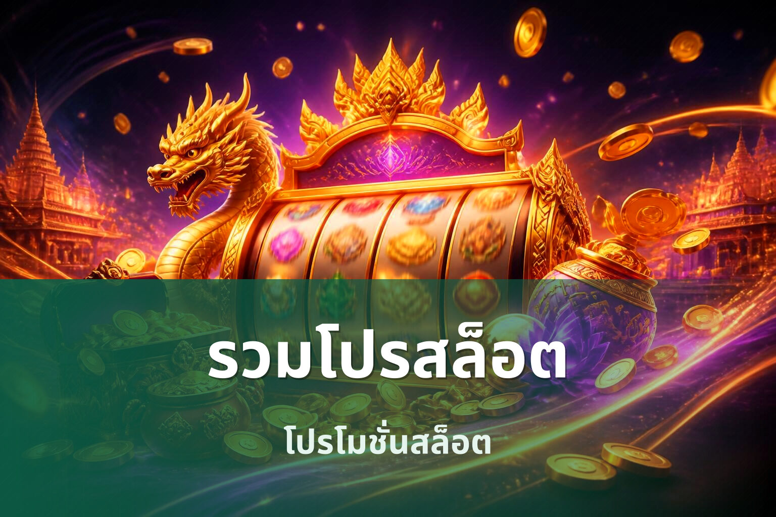 รวมโปรสล็อต โปรโมชั่นสล็อต