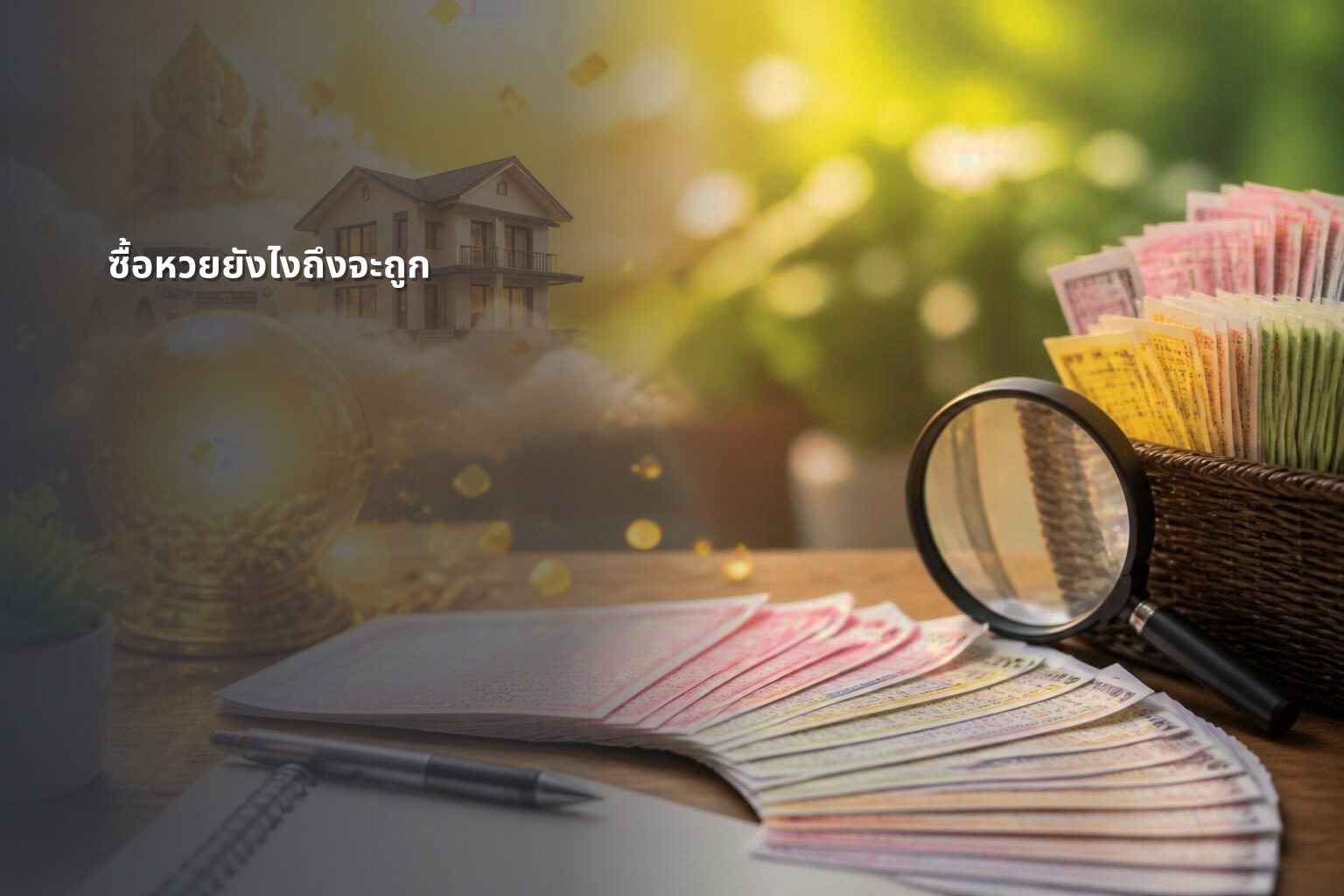 ซื้อหวยยังไงถึงจะถูก - how to win the lottery
