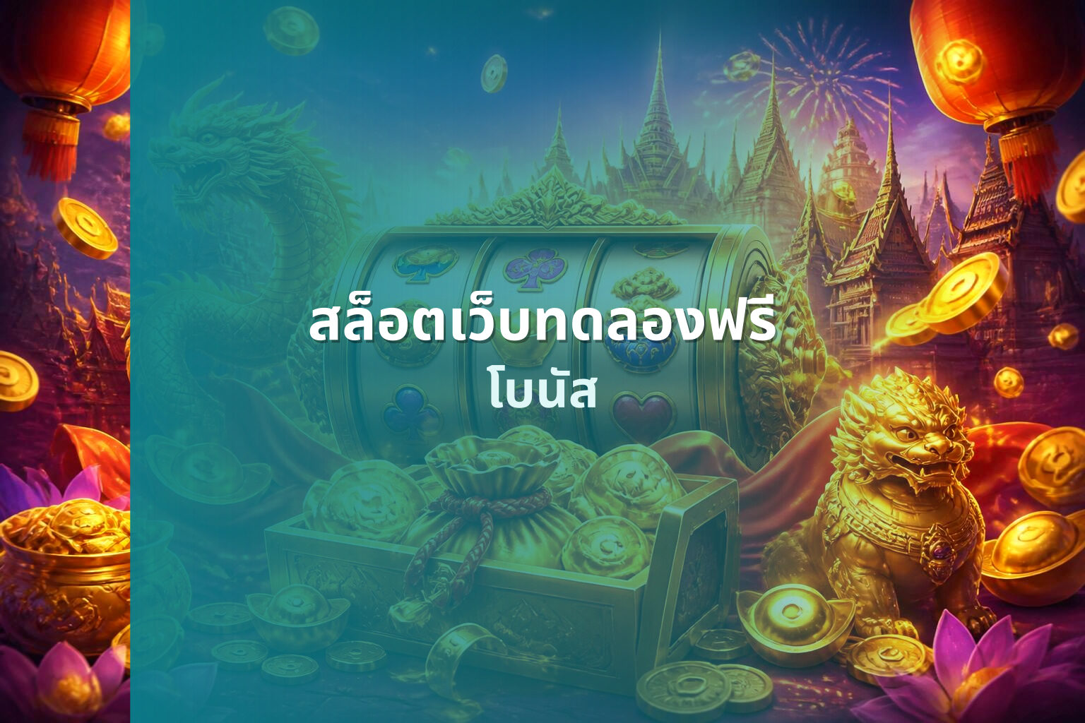สล็อตเว็บทดลองฟรี โบนัส