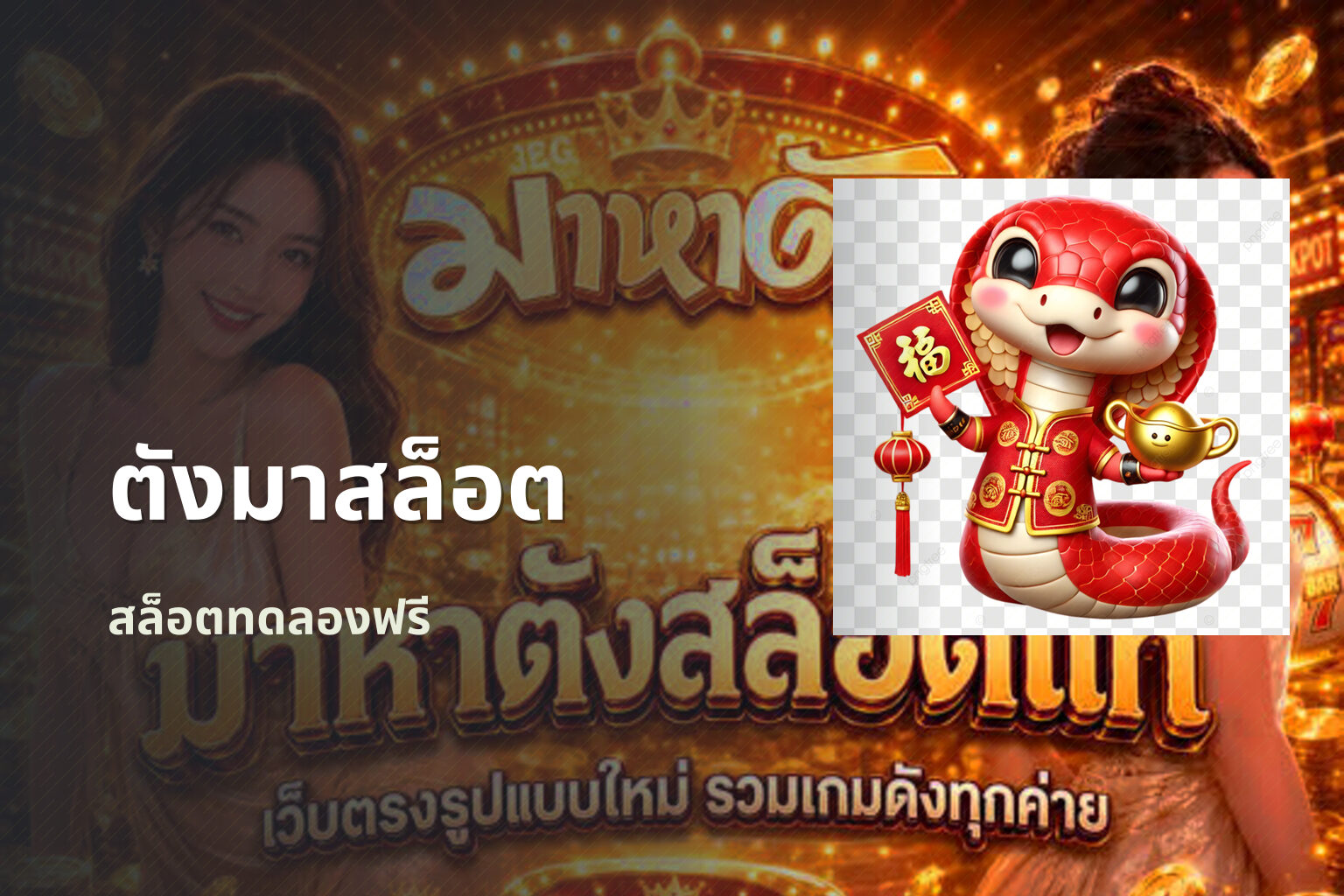 ตังมาสล็อต สล็อตทดลองฟรี