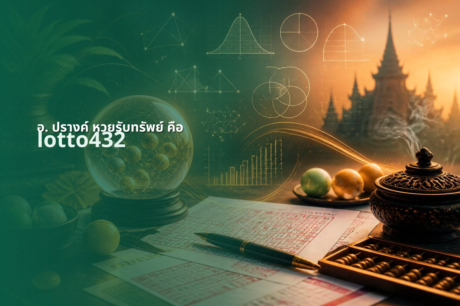 อ. ปรางค์ หวยรับทรัพย์ คือ - lottery system explanation
