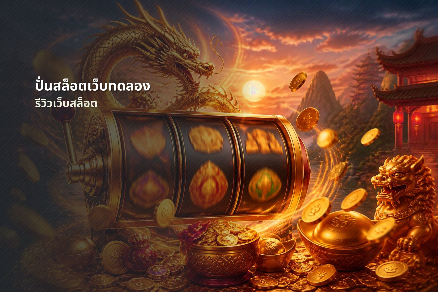 ปั่นสล็อตเว็บทดลอง รีวิวเว็บสล็อต