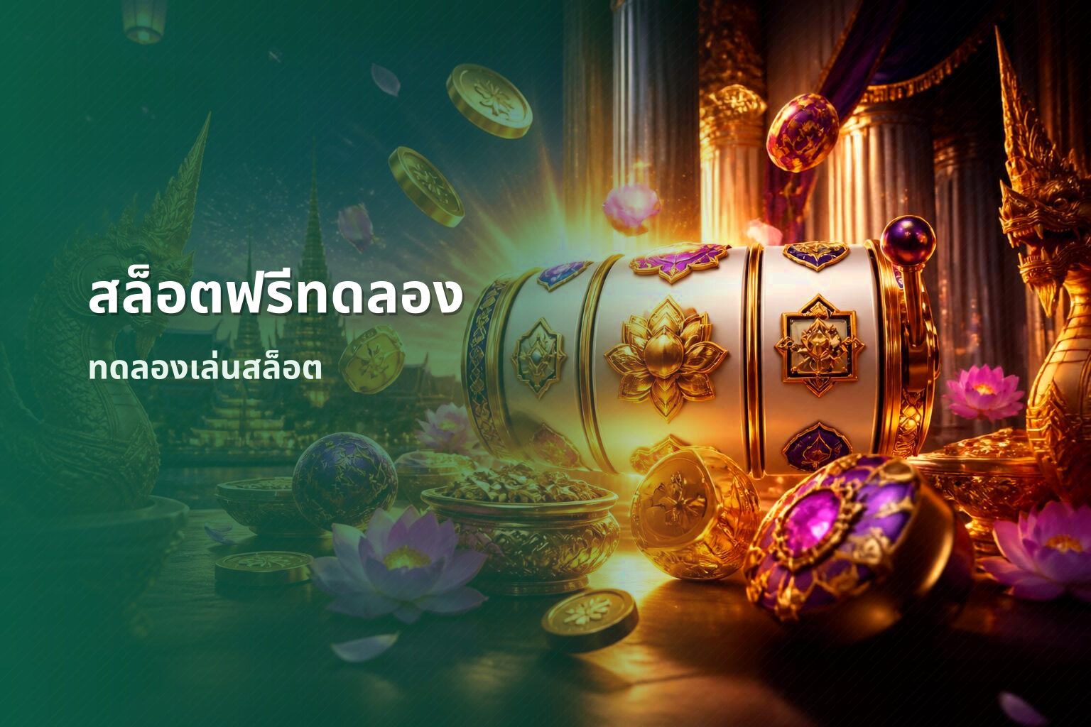 สล็อตฟรีทดลอง ทดลองเล่นสล็อต