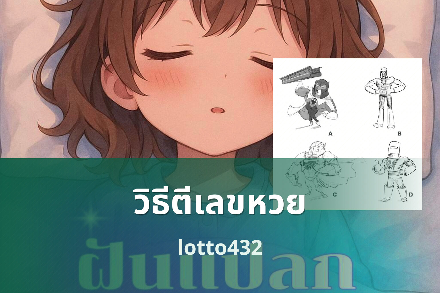 วิธีตีเลขหวย lotto432