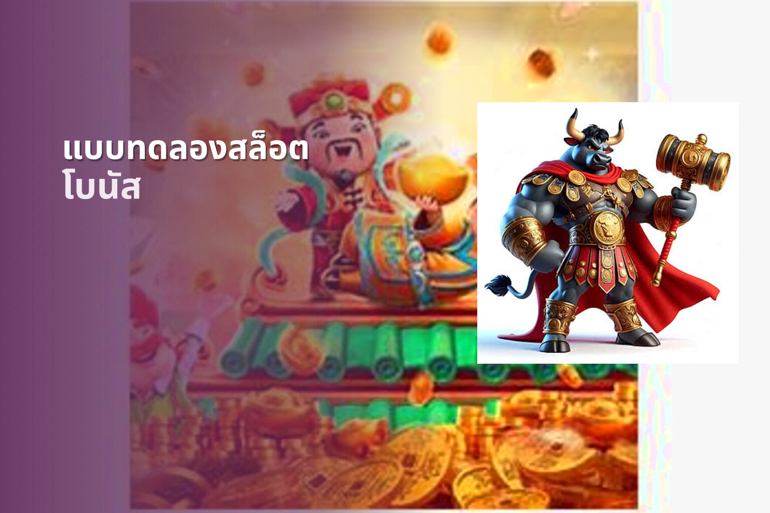 แบบทดลองสล็อต - slot trial service