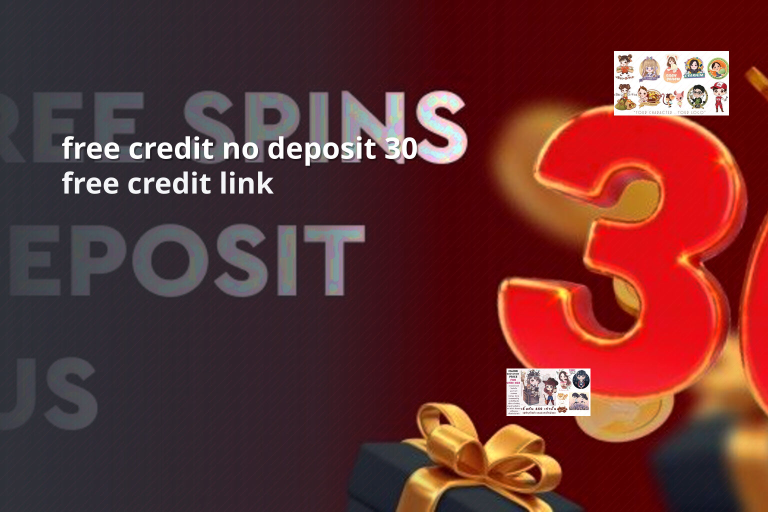 free credit no deposit 30 - promotions
