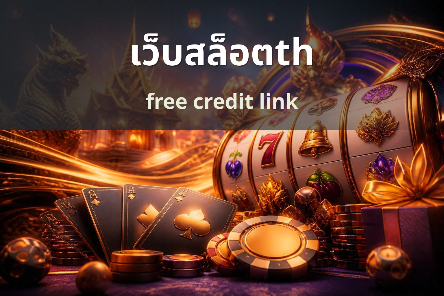 เว็บสล็อตth free credit link