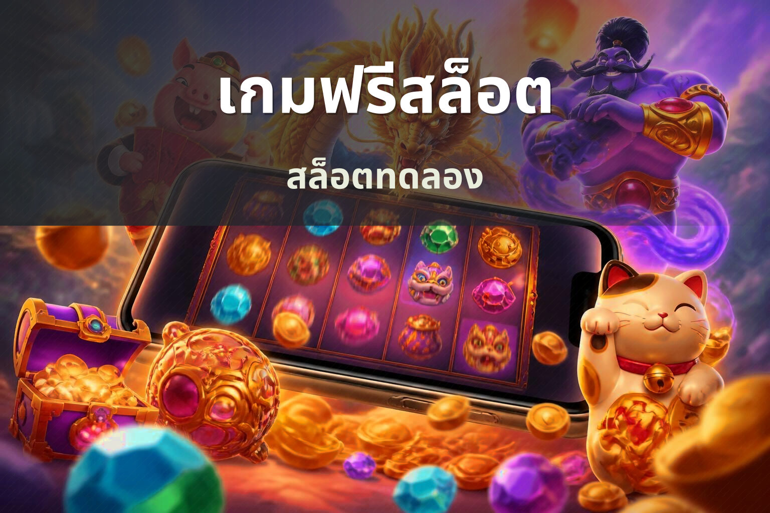เกมฟรีสล็อต สล็อตทดลอง