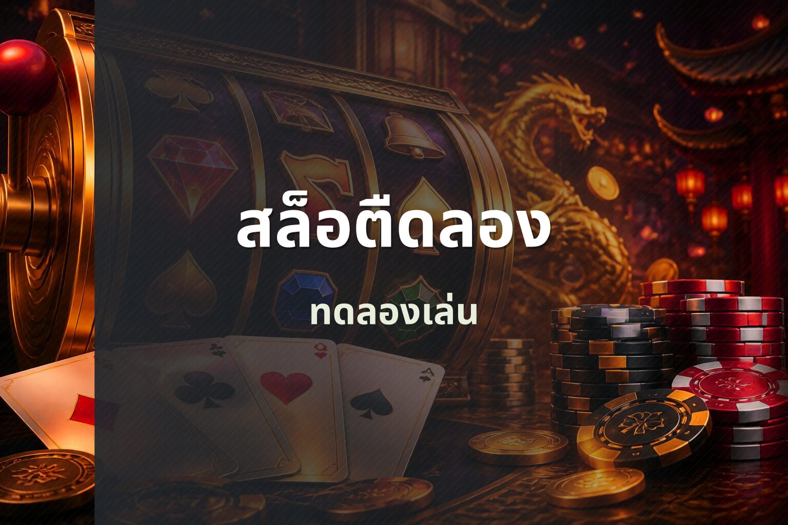 สล็อตืดลอง ทดลองเล่น