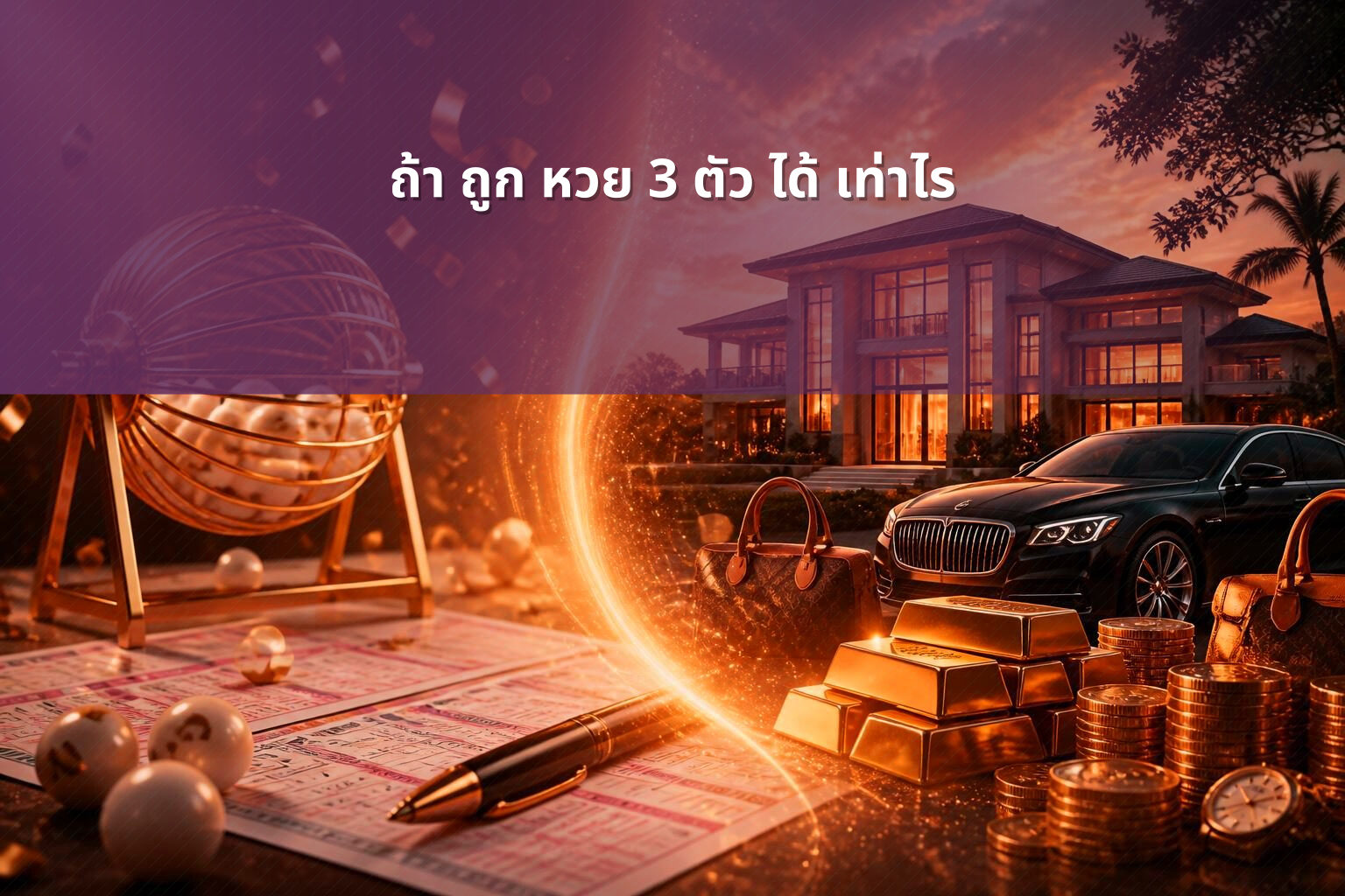 ถ้า ถูก หวย 3 ตัว ได้ เท่าไร - หวย
