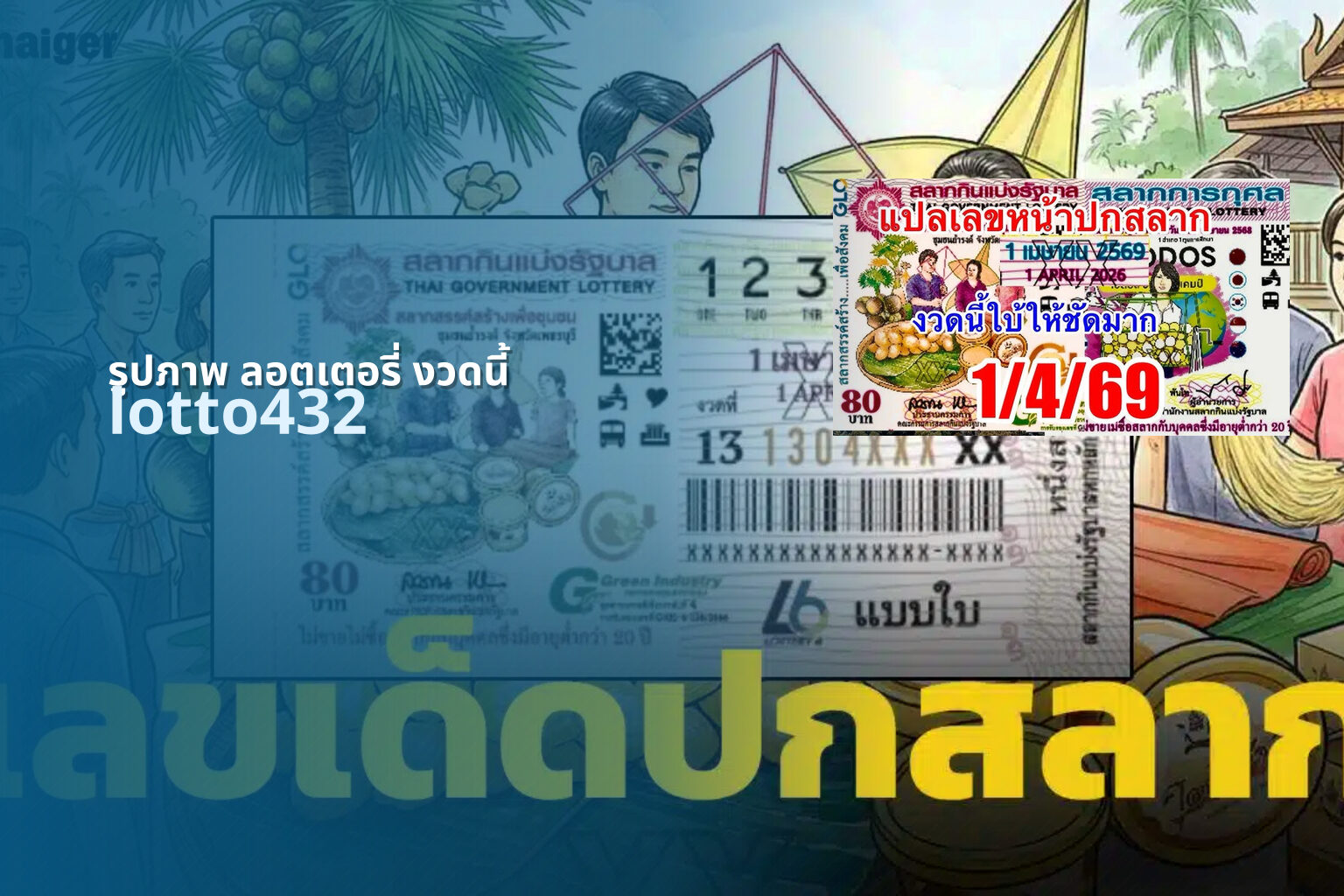 รูปภาพ ลอตเตอรี่ งวดนี้ - Lottery images for this draw