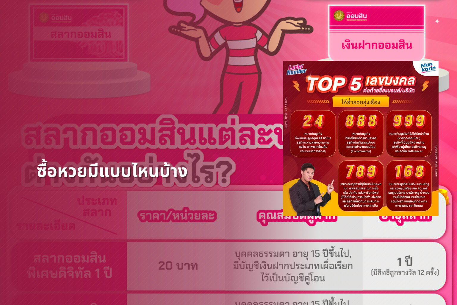 ซื้อหวยมีแบบไหนบ้าง - หวย