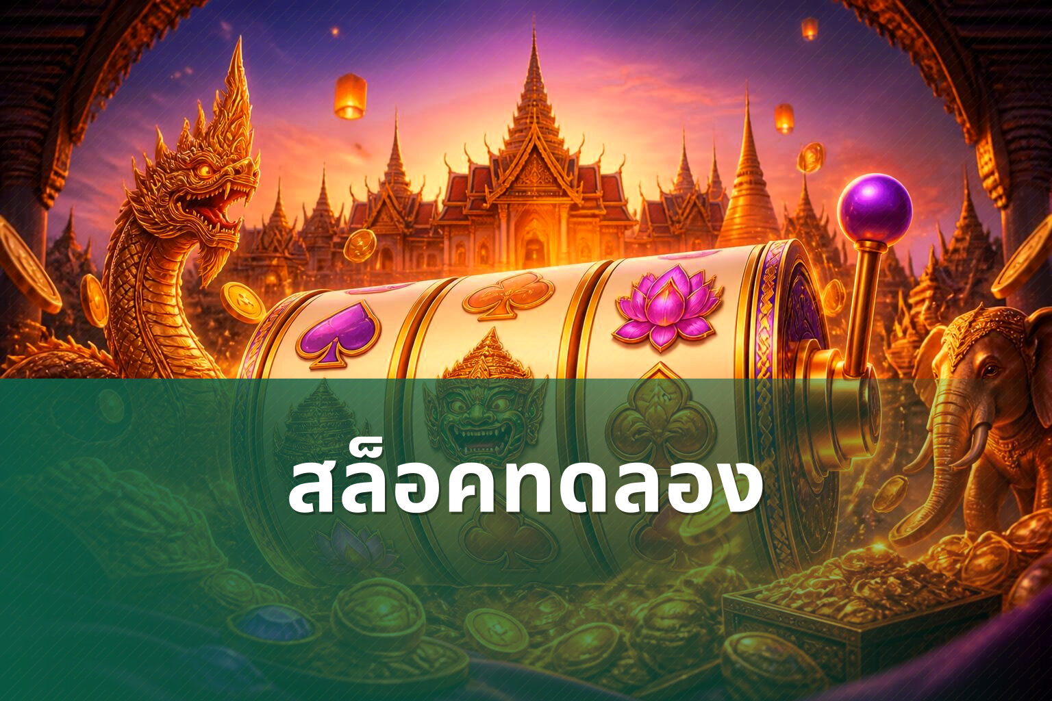 สล็อคทดลอง - slot game trial