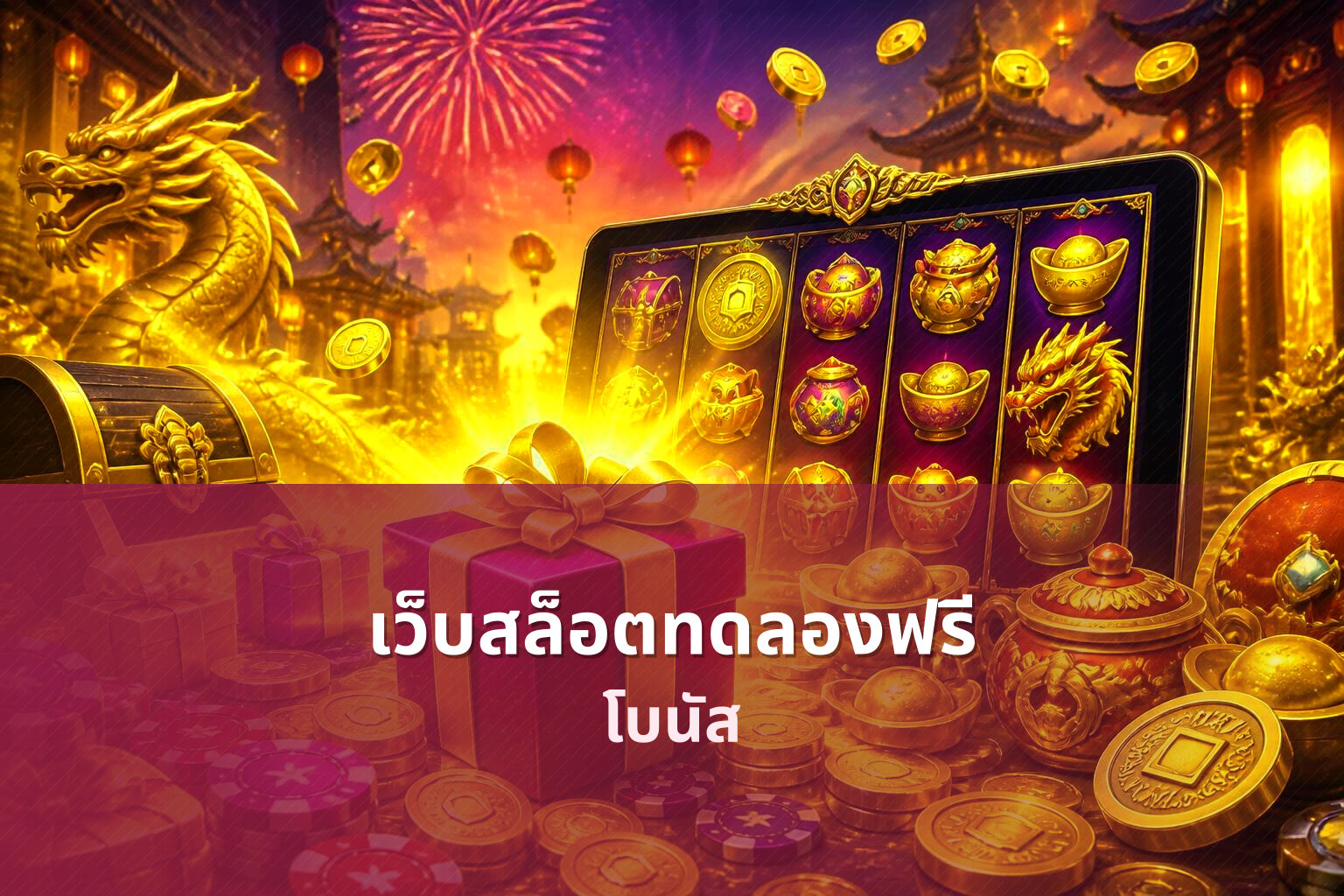 เว็บสล็อตทดลองฟรี โบนัส