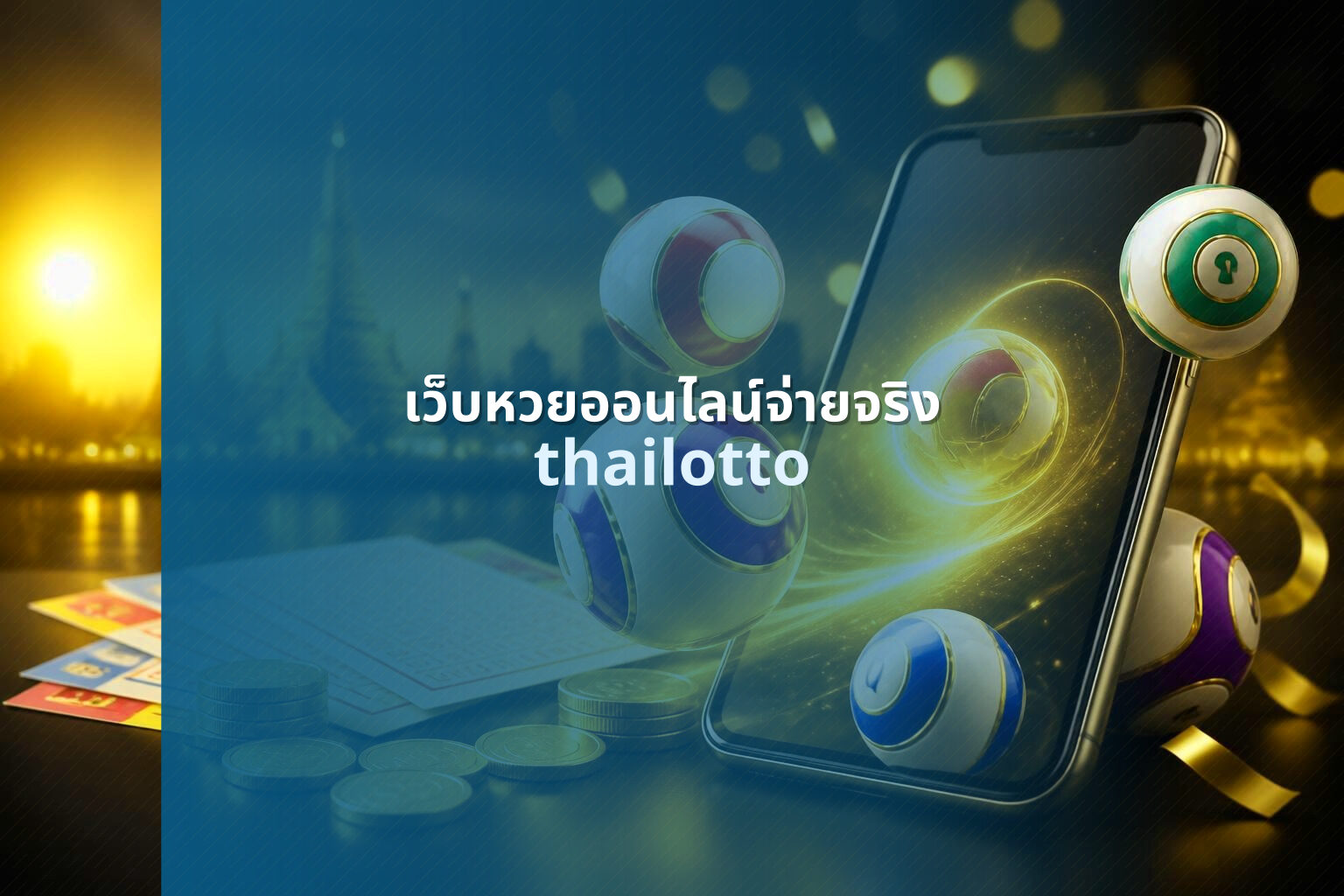เว็บหวยออนไลน์จ่ายจริง thailotto