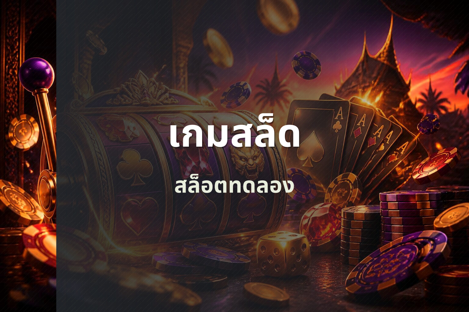 เกมสล็ด สล็อตทดลอง
