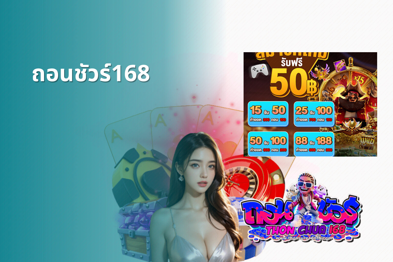 ถอนชัวร์168 - financial services