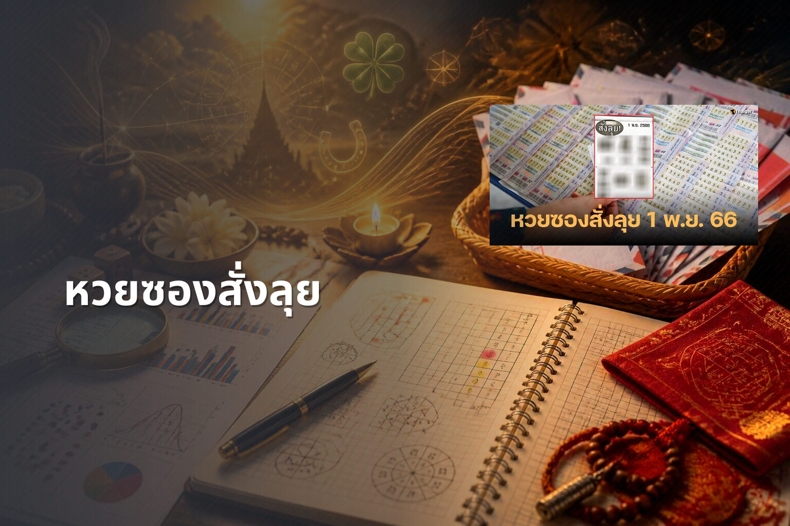 หวยซองสั่งลุย - lottery tips