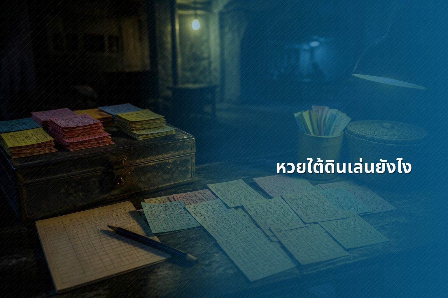 หวยใต้ดินเล่นยังไง - หวยใต้ดิน