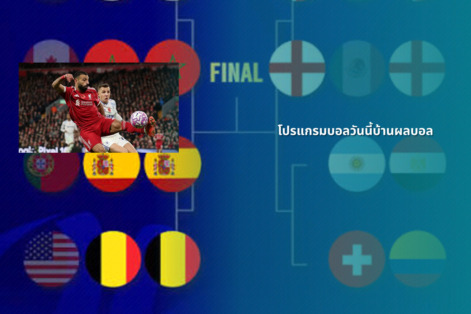 โปรแกรมบอลวันนี้บ้านผลบอล - sports scores