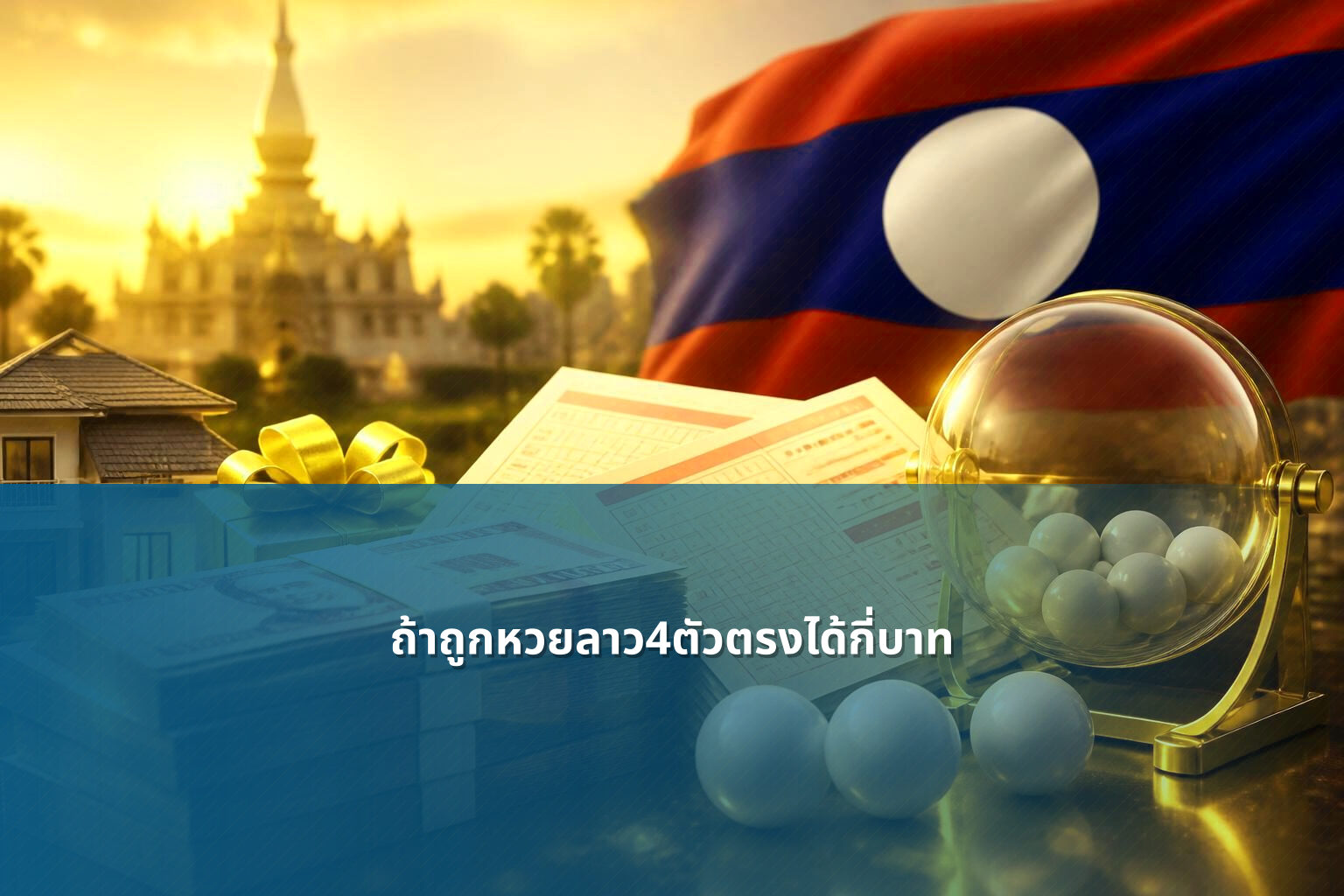 ถ้าถูกหวยลาว4ตัวตรงได้กี่บาท - lottery winnings