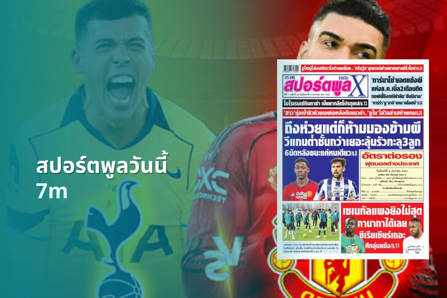 สปอร์ตพูลวันนี้ 7m