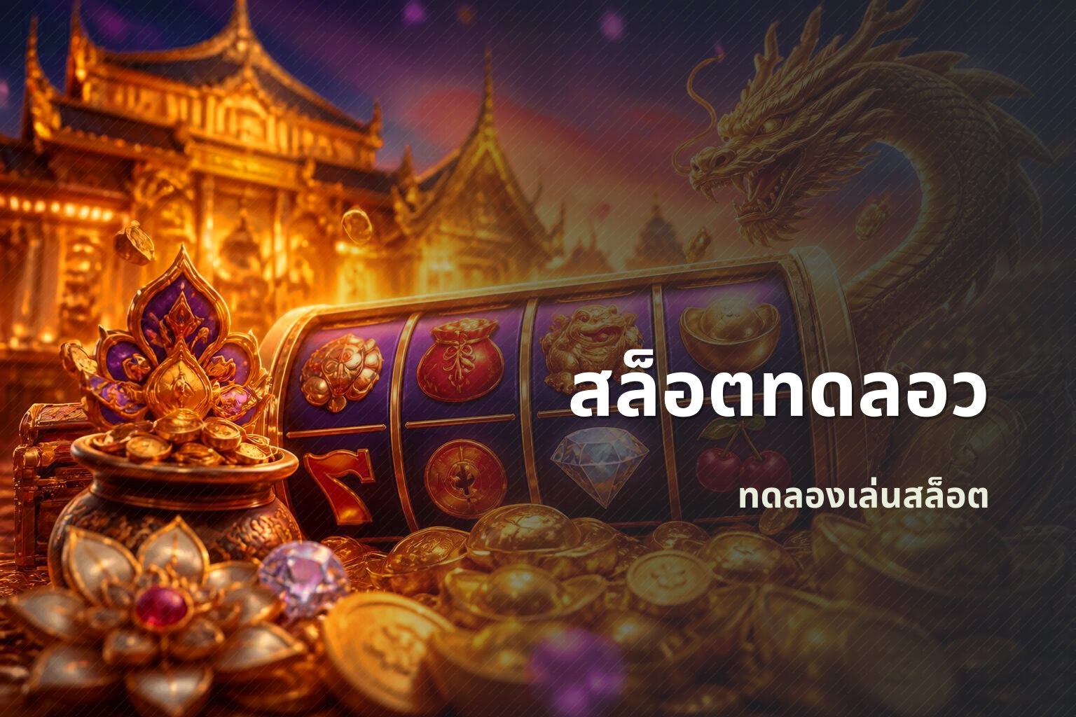 สล็อตทดลอว ทดลองเล่นสล็อต